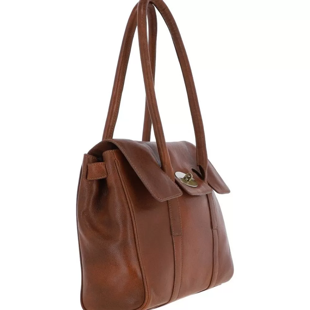 Women Ashwood Handbags Ashwood Michigan Large Leather Handbag: M-61