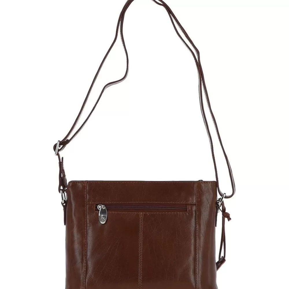 Women Ashwood Handbags Ashwood Vegetable Tanned Leather Cross Body Bag: 18-025