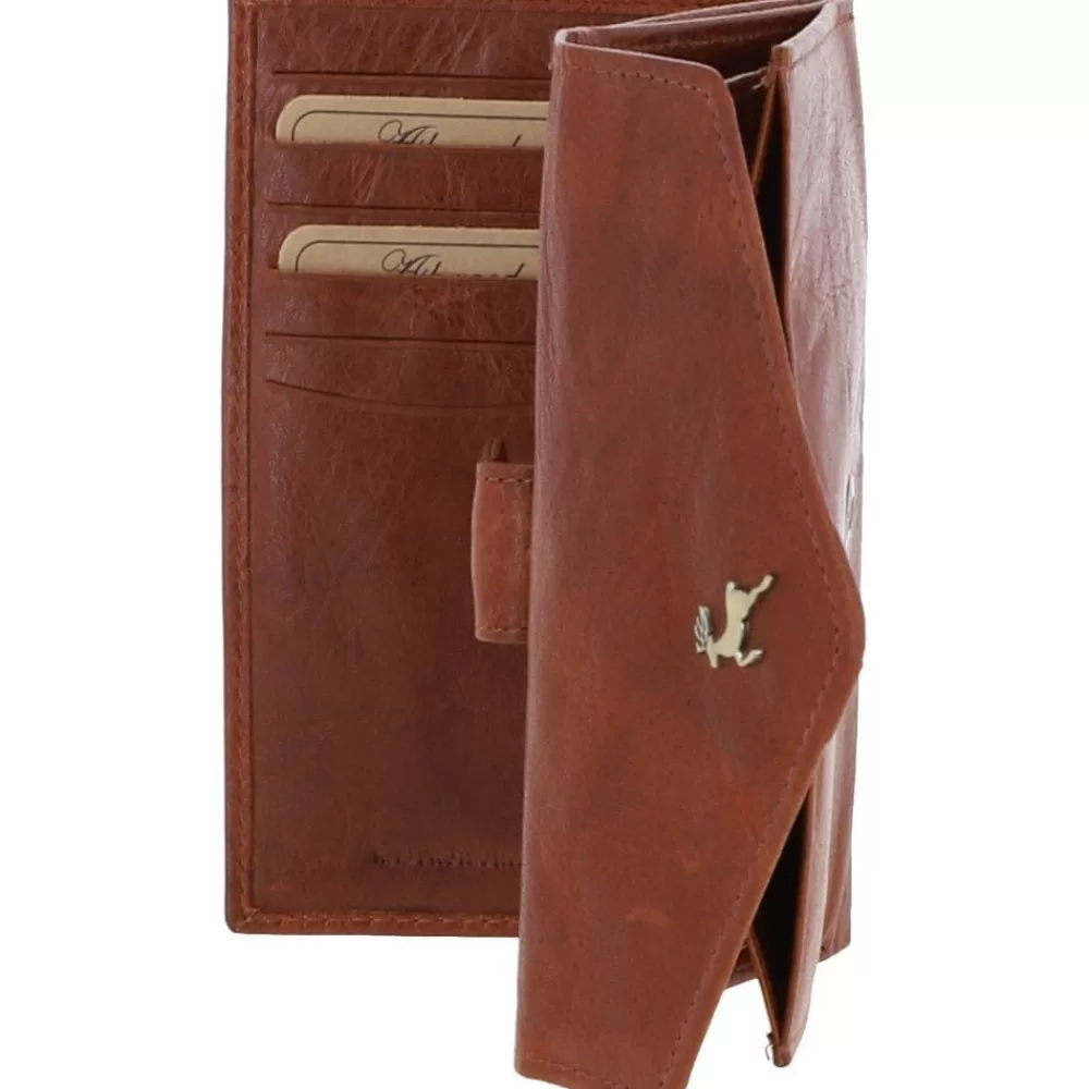 Women Ashwood Handbags Ashwood Vintage Wash 12 Card Leather Purse: G-42