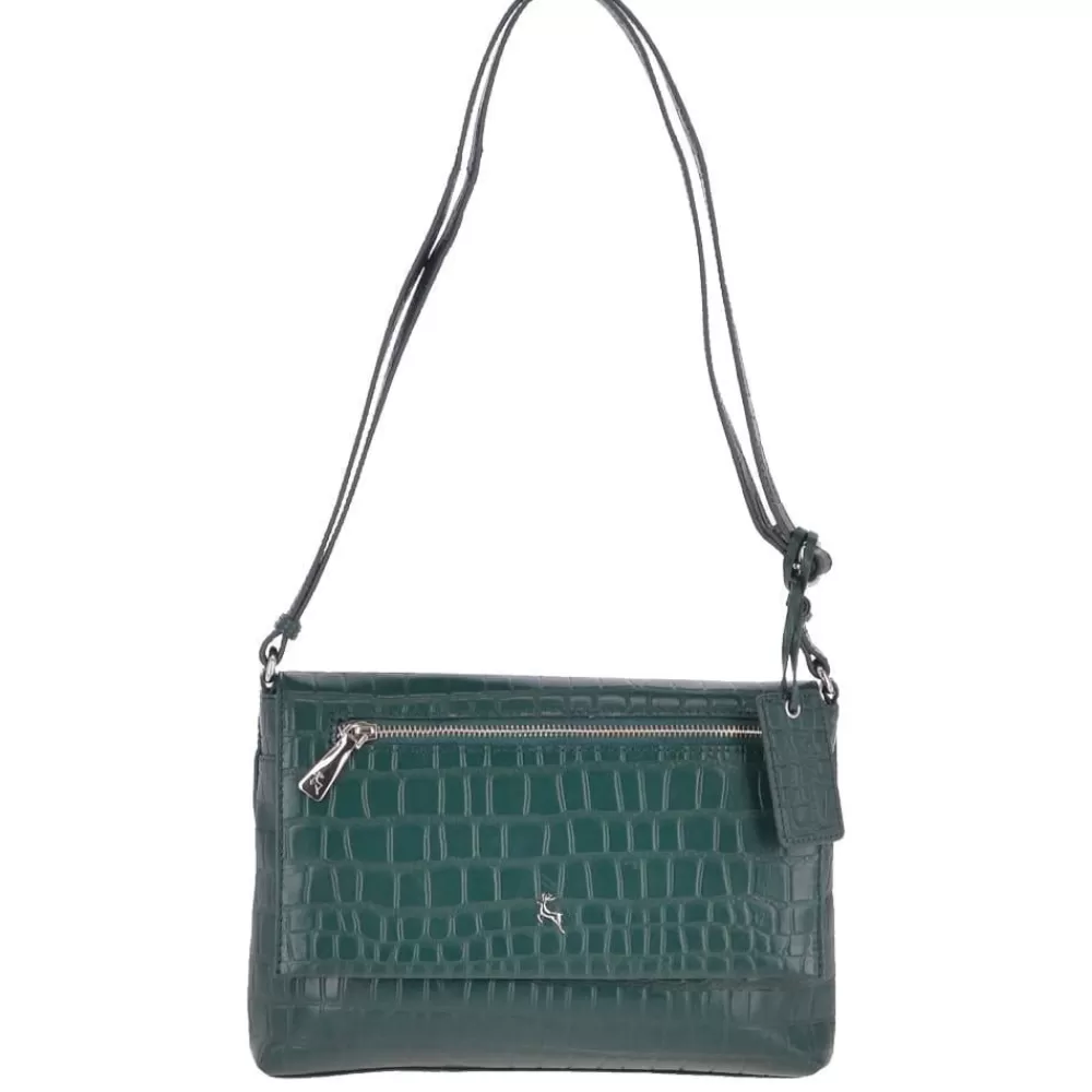 Women Ashwood Handbags Ashwood Womens Crocodile Print Cross Body Bag: Siane/62753