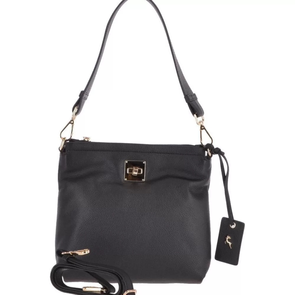 Women Ashwood Handbags Ashwood Womens Small Two In One Leather Crossbody Bag & Shoulder Bag: 62539