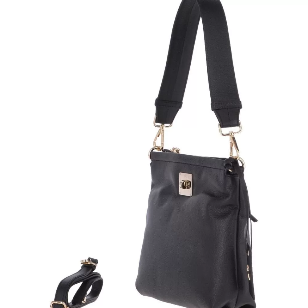 Women Ashwood Handbags Ashwood Womens Small Two In One Leather Crossbody Bag & Shoulder Bag: 62539