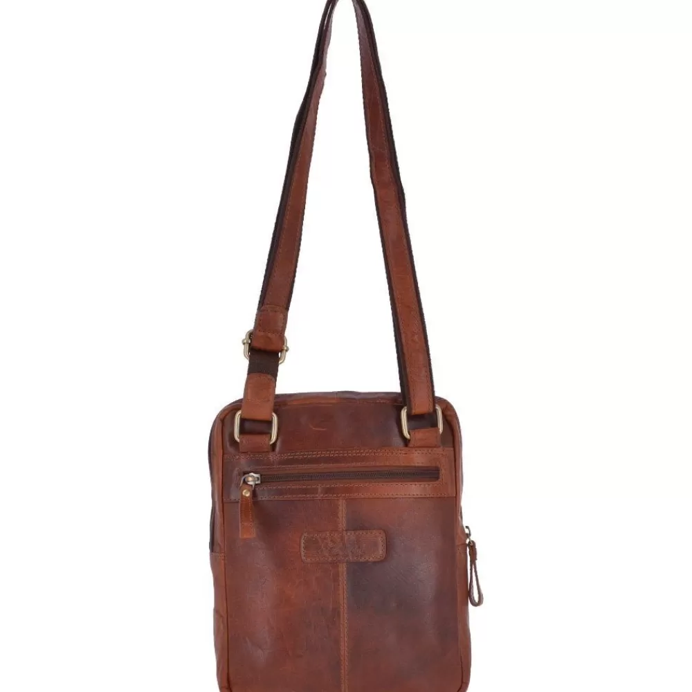Women Ashwood Handbags Leather Vintage Medium Flight Shoulder Bag: G-33