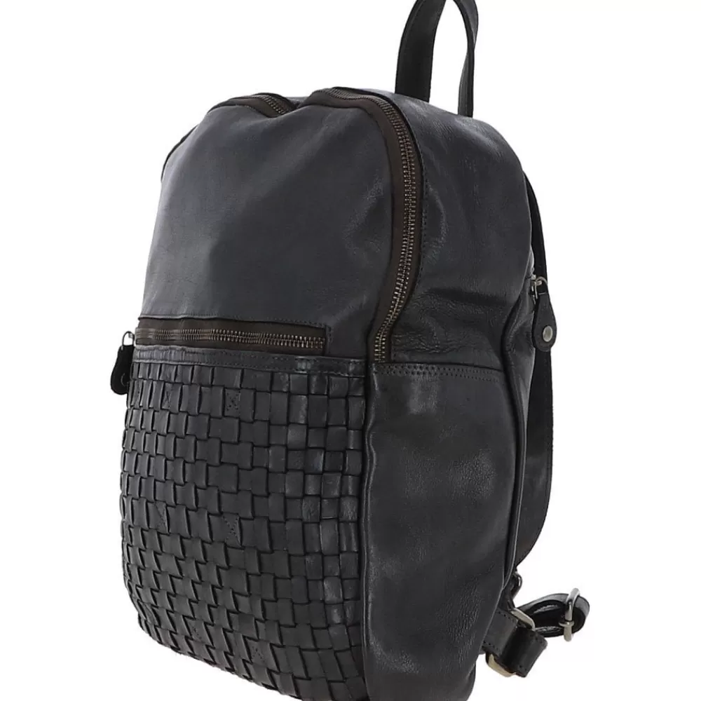 Women Ashwood Handbags Leather Vintage Wash Backpack: D-74
