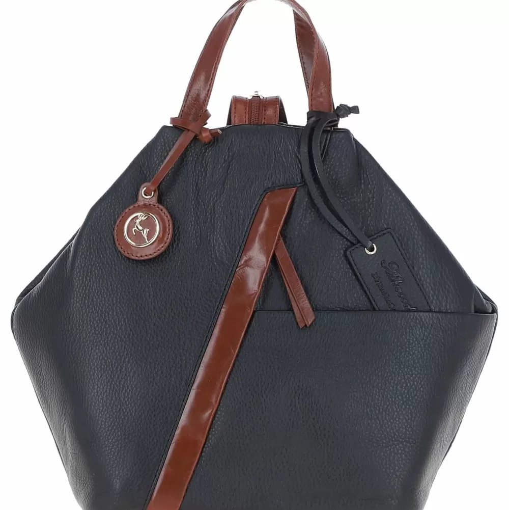 Women Ashwood Handbags Lydia Convertible Leather Tote Backpack