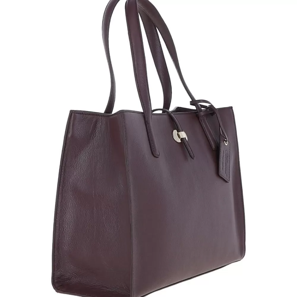 Women Ashwood Handbags Maisy Medium Real Leather Shopper Bag: 61648