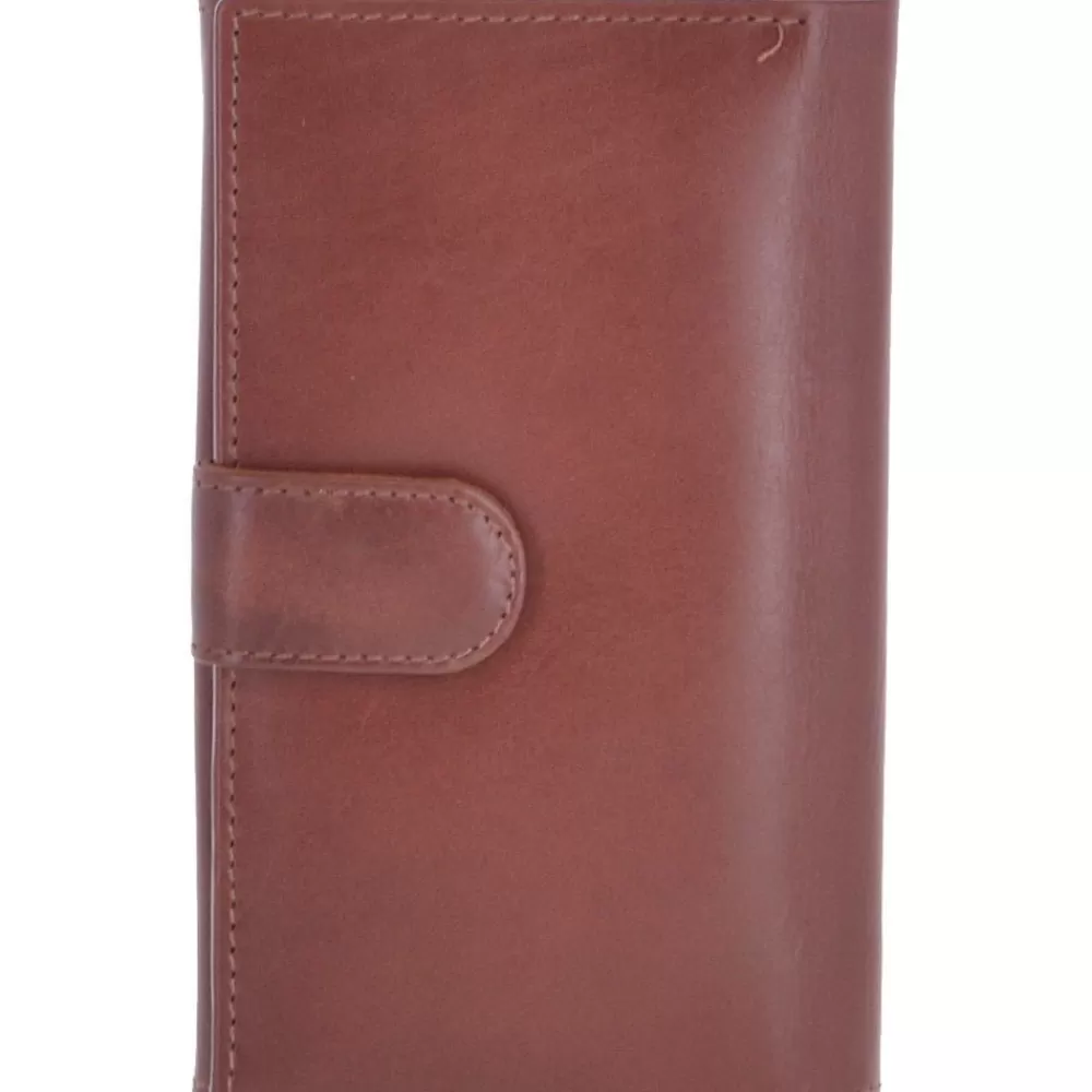 Women Ashwood Handbags Small Vegetable Tanned Cash And 10 Card Envelope Purse: V-62