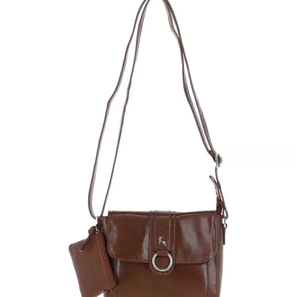 Women Ashwood Handbags Vegetable Tanned Leather Cross Body Bag: 20-186