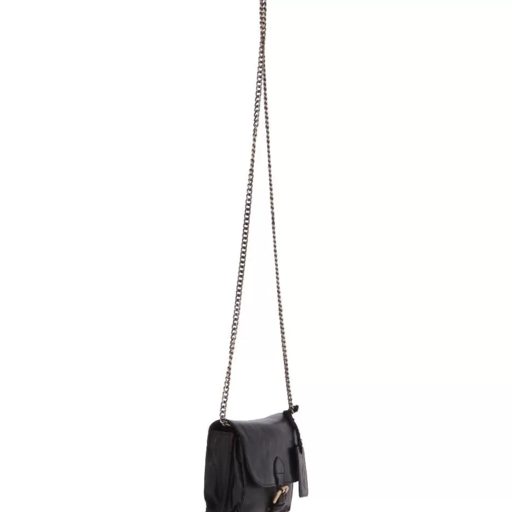 Women Ashwood Handbags Vintage Mini Leather Shoulder Bag With Chain Strap: G27